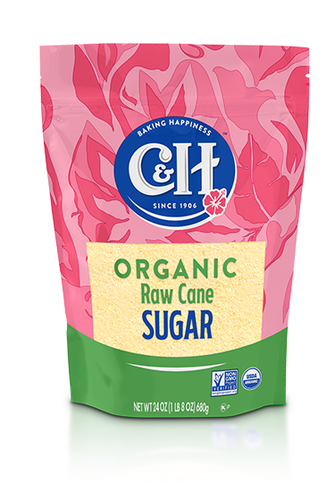 c&h organic raw cane sugar