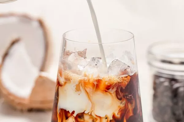 Perfect Coconut Iced Coffee + Coffee Iced Cubes - Cooking Maniac
