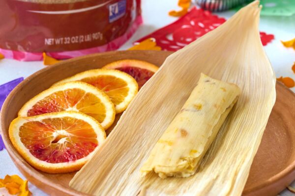 Tamales de Naranja Dulce