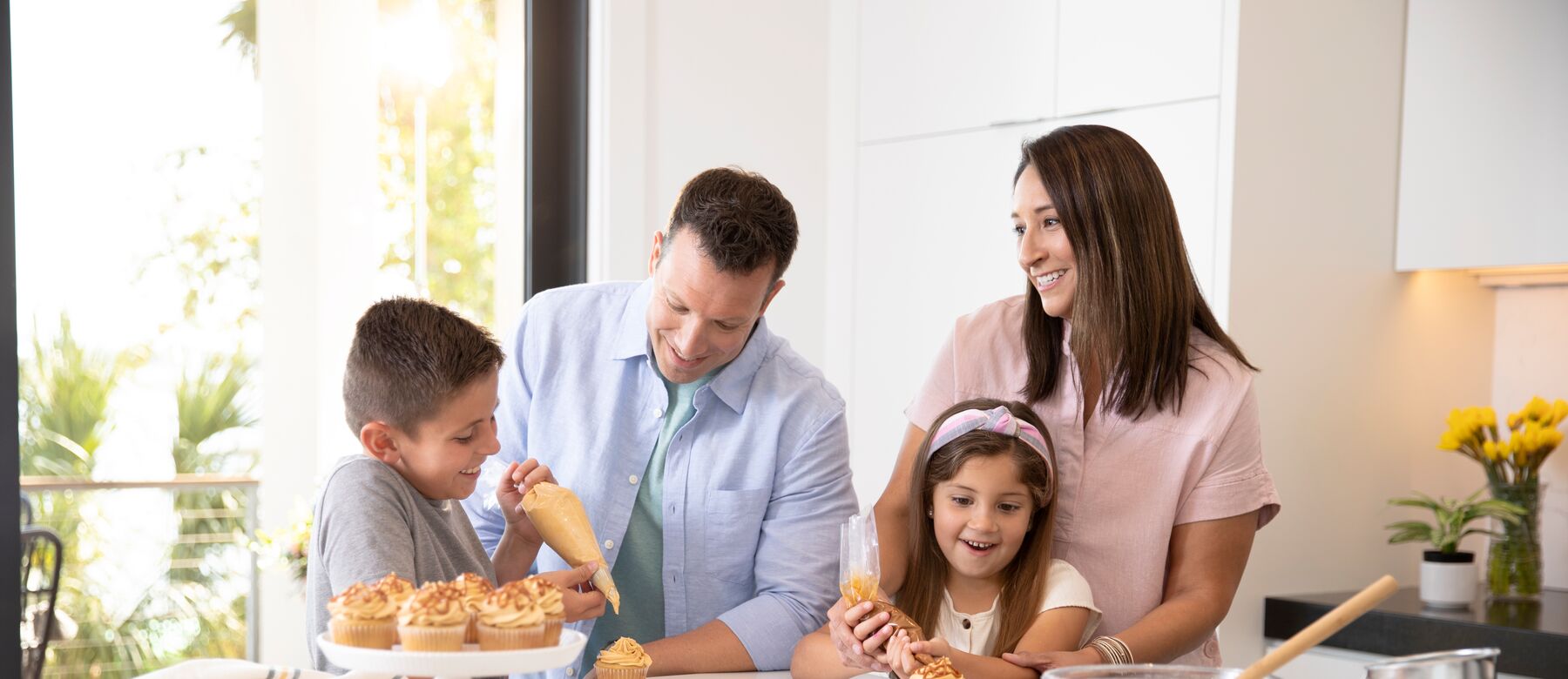 family baking